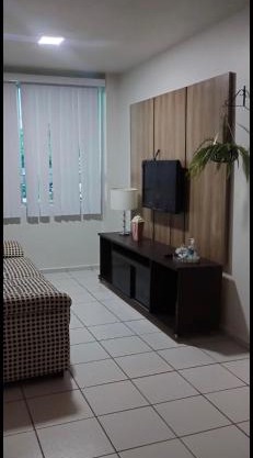 Apto para até 4 pessoas,com Wi-Fi,ótima localização, área de lazer com conveniência e piscina para criança
