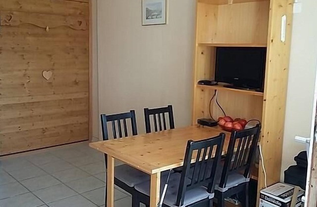 At the foot of shops, 5th floor, view mountain, balcony, tv, ski locker, 18m², Villard de Lans