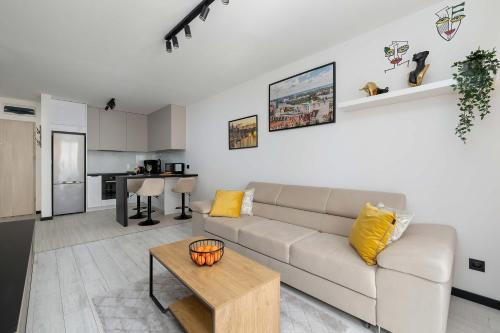 Atmospheric Apartment in Szczecin with a Charming Balcony from Noclegi Renters