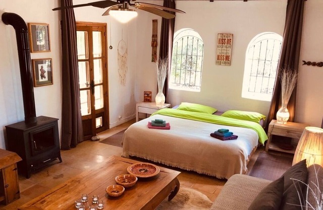Authentic Ibicencan country cottage in the middle of the countryside and forest.
