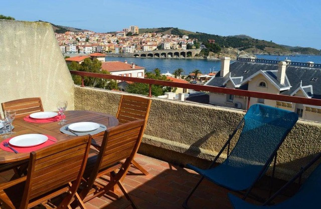 Banyuls : Studio cabine, terrasse, proche plage - FR-1-225C-30