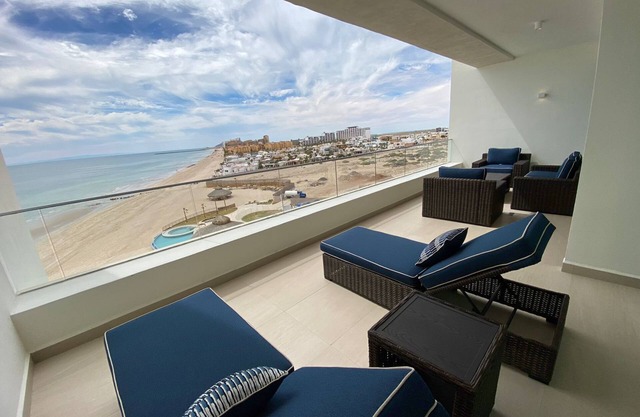 Barcelona 607 Phase 3 Beachfront Gem: 2BD/2BA+ Condo