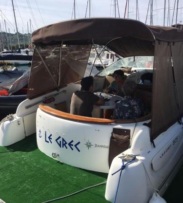 Bateau au coeur d'Hendaye