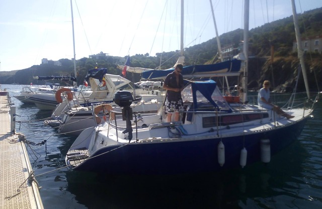 Bateau gib sea 84. Port Barcares