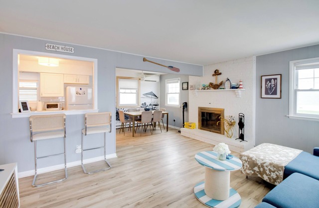 Bayfront Brigantine Escape w/Porch & Bay Views!