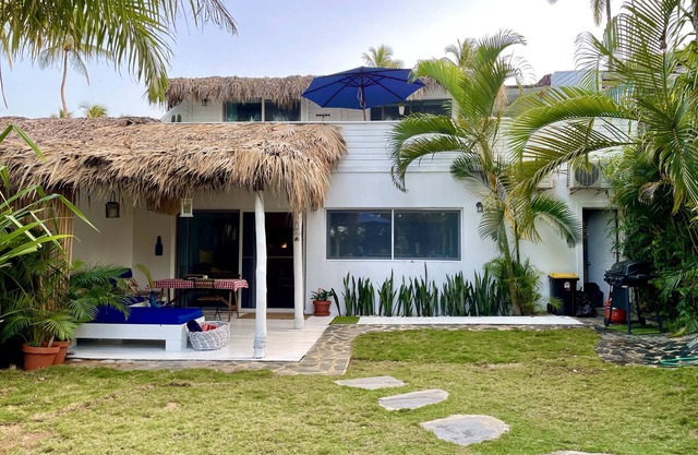 BEACH FRONT 3 Bedroom Villa with private Pool Sleeps 7