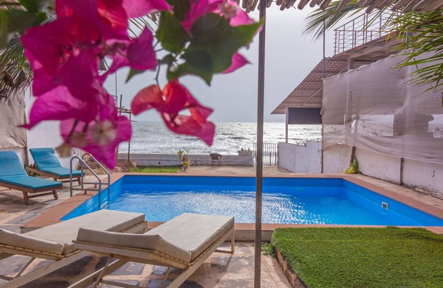 Beach front villa Myconos