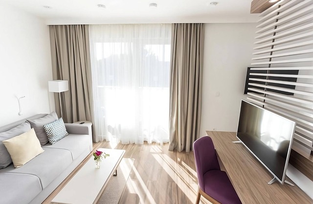 Beach Getaway in Montenegro! Spacious Suite, Pools, Tennis Courts & Playground!