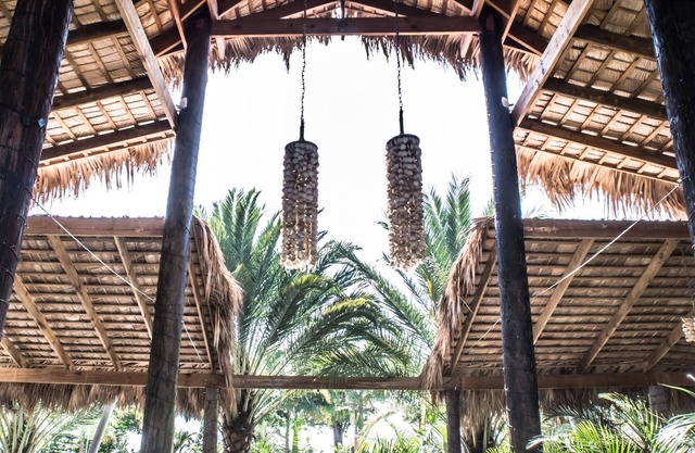 beach hotel & club house, Playa Palenque