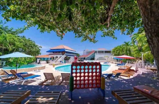 Beachfront Condo at Tropical Island Resort Hotel