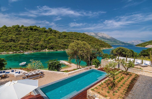 Beachfront Villa Feodora Grande with Pool