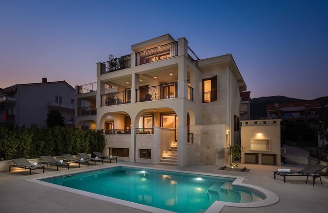Beachfront Villa Armeria with Pool