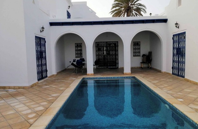 Beautiful 3-suite pool villa in the Midoun tourist area