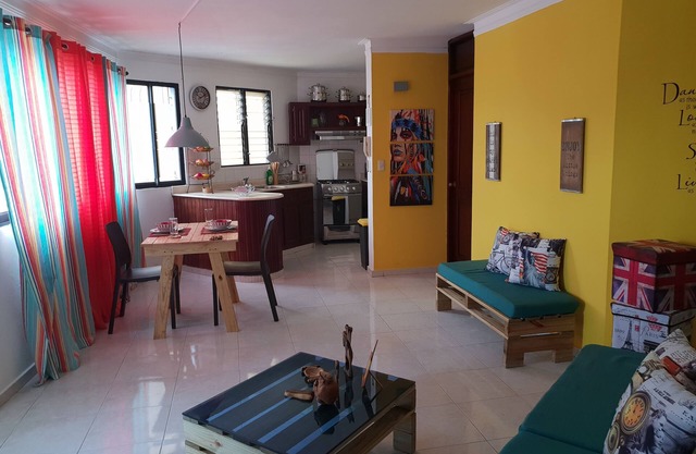 Beautiful 1bd Aparment ready for your Visit to Santiago! Near to Everything!