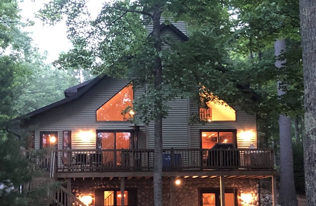 Beautiful 5 Bedroom Home on Little St. Germain Lake with Large Lot and Sauna