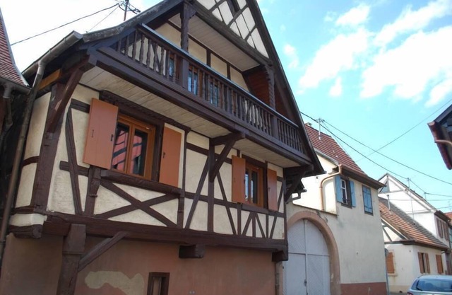 Beautiful half-timbered house from 1602