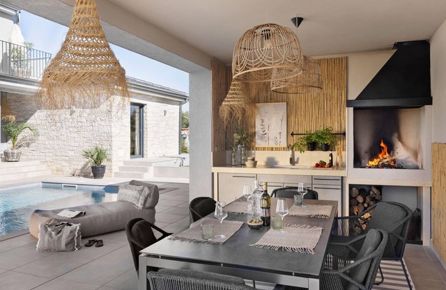 Beautiful home in Kastelir with sauna
