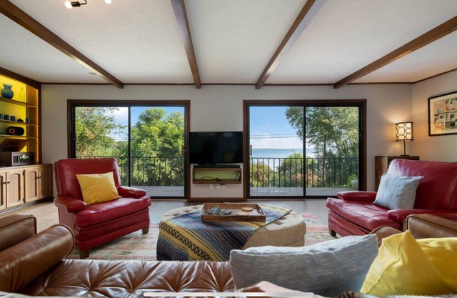Beautiful lake views from every room