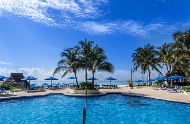 Beautiful resort room on the beach!