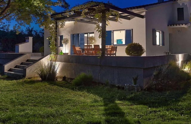 Beautiful villa with private pool on island Krk, ideal for lovers of nudism