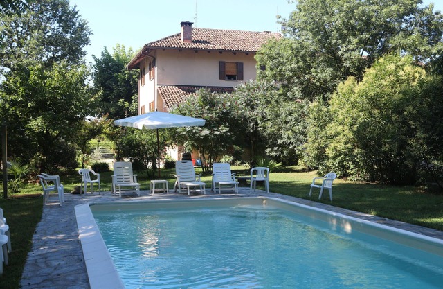 Beautifully restored farmhouse with pool immersed in the greenery