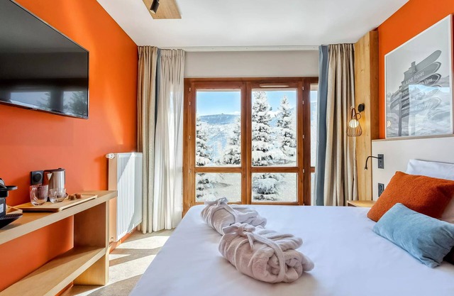Belambra Clubs Flaine Panorama - All inclusive - Premium Room 2 Adults View Balcony