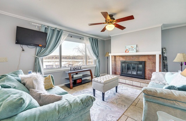 Belleville Lake House w/Fire Pit & Patio!