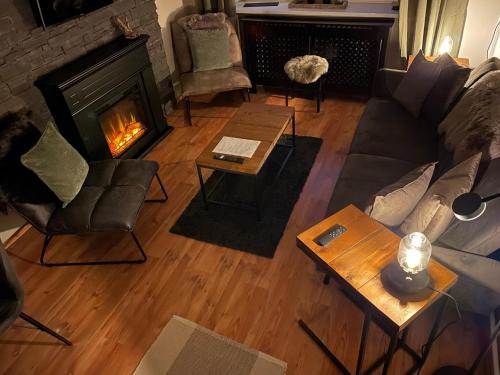 Bergrauschen-Waldbude in Goslar-Okertal im Harz inkl Wäsche