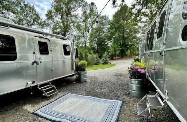 Betty & Flora the Airstreams