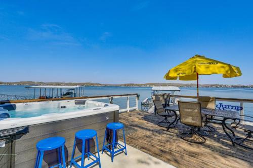 Bittersweet Lakefront Retreat with Hot Tub and Dock!