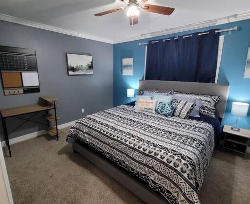 Blue Shark *E3* @ Midtown Cozy 1BR King Suite