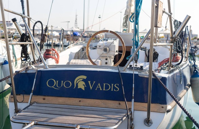Boat "Quo Vadis Yacht" with Sea View, Private Terrace & Wi-Fi