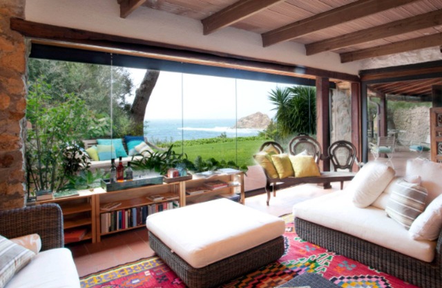 Bohemian seafront house in Monte Argentario