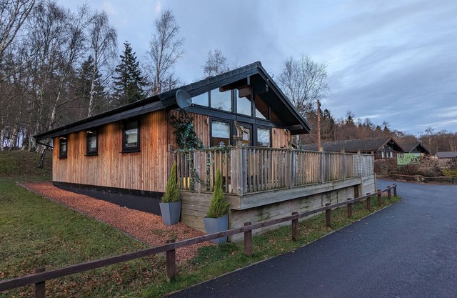 Boutique, 3 bedroom lodge in the heart of Northumberland with private hot tub