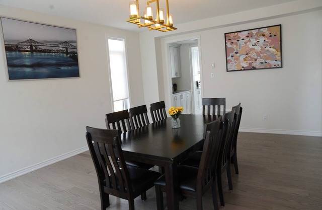 Brand new 4-bedroom,4-bathroom pond-front home in beautiful Wasaga Beach!