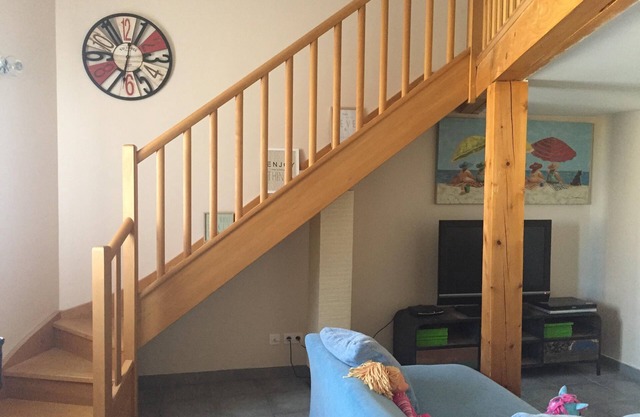 Bright, cozy, air-conditioned, family Apt. 80M2, 3 bedrooms, private garage