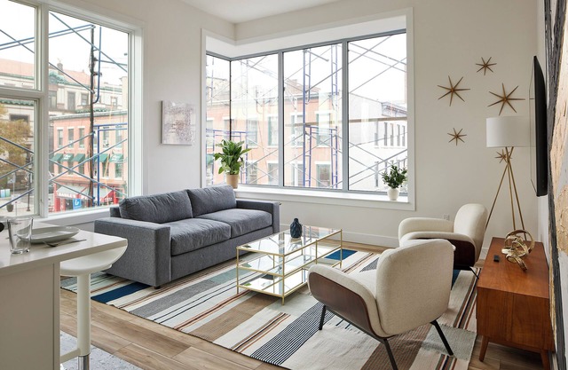 Bright Cozy Loft | Walk to PATH Shops + Dining