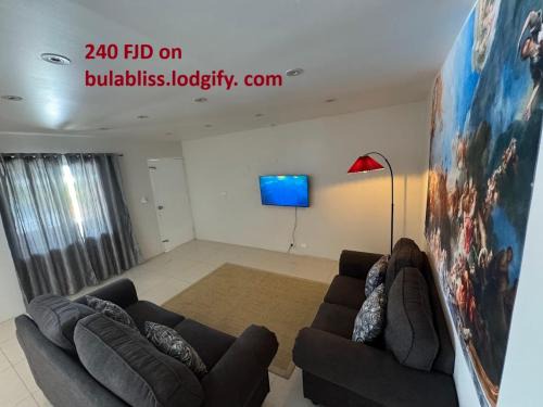 Bula Bliss 2-Bedroom Apartment with Mountain View - Nadi