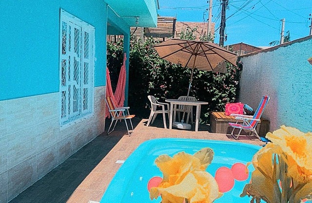 Casa Jardim Secreto. Comodidade e Diversão Próxima da Praia
