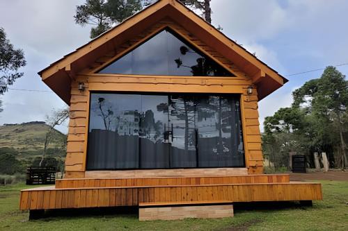Cabana Pequeno Bosque som dás Águas