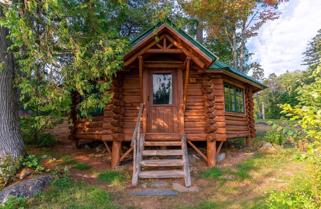Cabin, Double Bed, 2 Bunks, Shared Bathroom