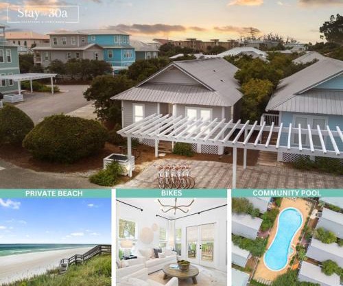 Camp Creek Cottage by Stay on 30A- Pool, Bikes, Private Beach Access
