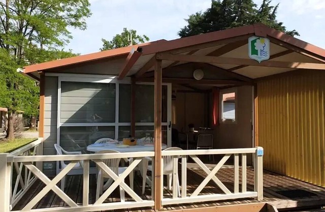Camping Le Verger de Jastres* - Chalet Morea 3 rooms 5 people air-conditioned