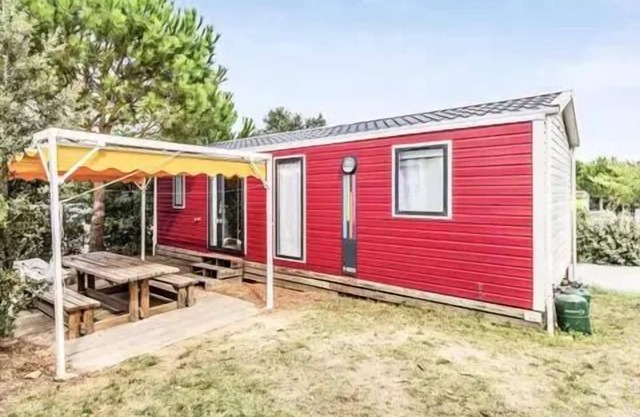 Camping Des Albères * - Mobilhome for 8 People