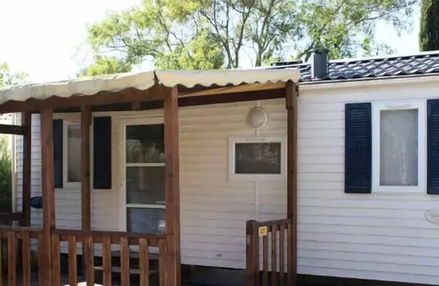 Camping Les Amandiers **** - Mobile Home 3 Rooms 4 Persons