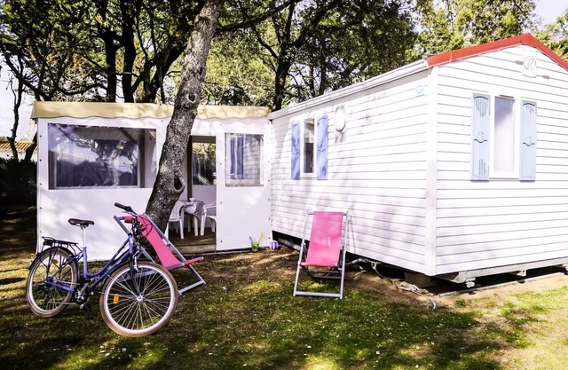 Camping Les Dunes * - Standard Fregate Mobile Home - 2 Bedrooms 4 people