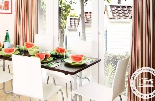 Camping Le Moténo * - OPAL Cottage 4 Rooms 6 People + TV