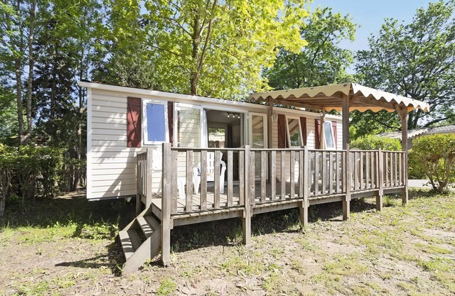 Camping Marina d'Erba Rossa * - Classic 3-room mobile home 4 adults + 2 children