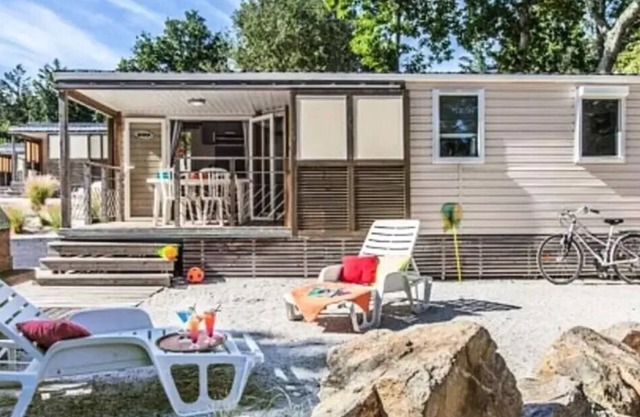 Camping Port de Plaisance* - Comfort 4-room mobile home for 6 people