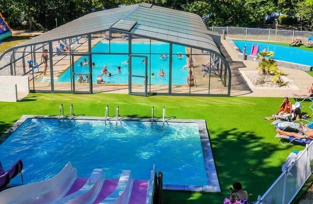 Campsite Flower Le Lac aux Oiseaux **** - Comfort mobile home + 3 rooms for 4 people